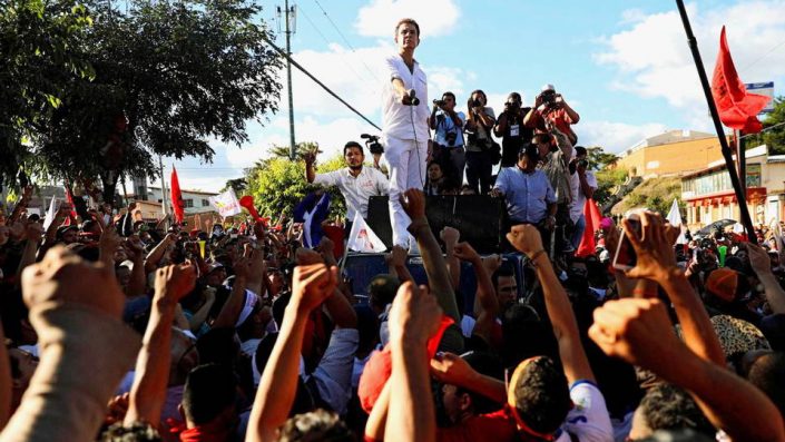 Hondurans taking to the streets, December 3rd, 2017