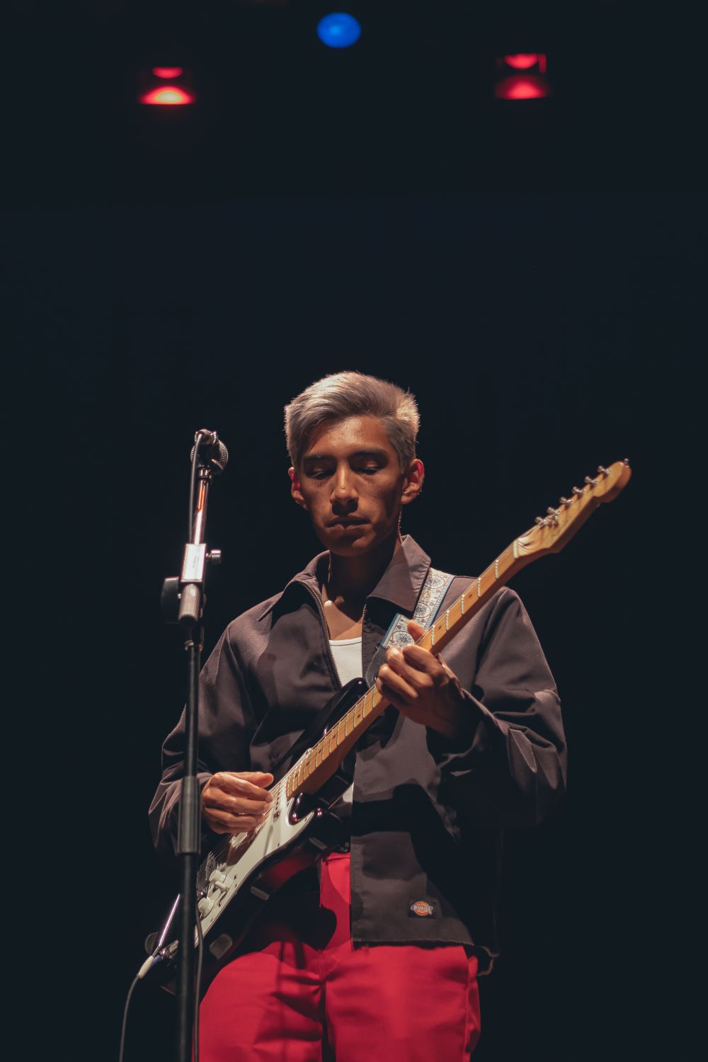 image of Jasper Bones performing on stage at Royce Hall